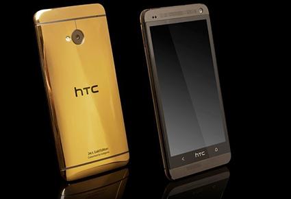 تعرف على  نسخة "HTC One" المطلية بالذهب الثقيل